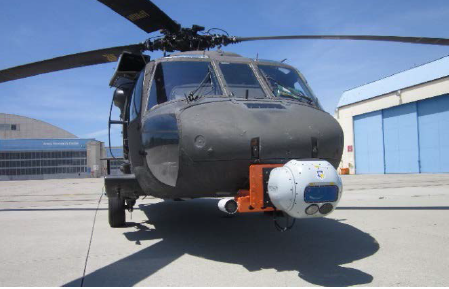 3D-LZ sensor and test aircraft