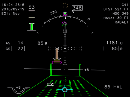 Hover-Approach-Takeoff (HAT) page